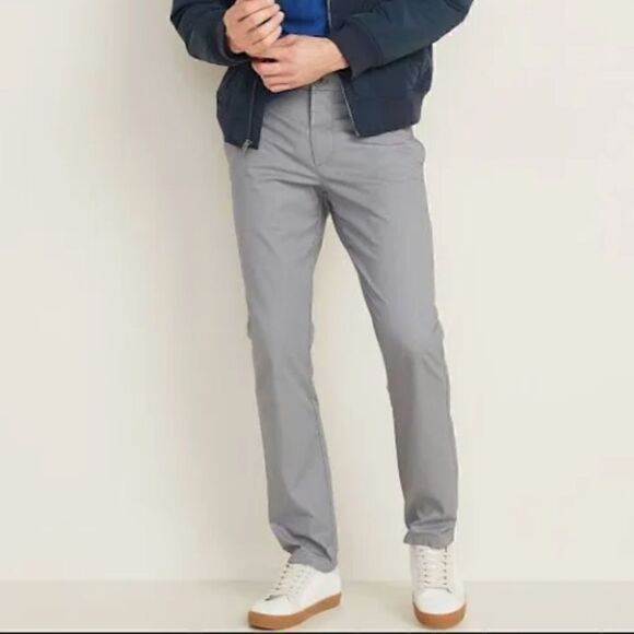 Old Navy Ultimate Slim Blue Pants - Picture 4 of 5